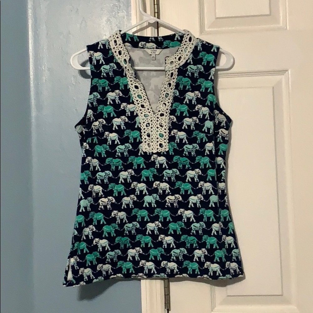 Elephant patterned